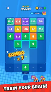 Happy Puzzle™ Shoot Block 2048 APK screenshot 1
