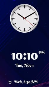 Simple Alarm Clock+Night Clock APK screenshot 1