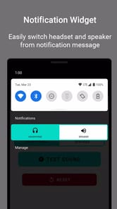 Disable Headphone, HDST Toggle APK screenshot 1