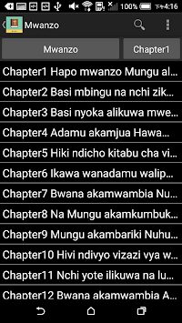 Swahili English Bible APK screenshot 1