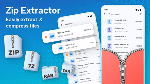 Zip Extractor APK screenshot 1