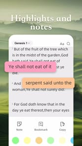 Holy Bible - Verse+Audio APK screenshot 1
