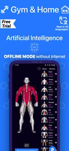 Workout Planner Gym Log・Fit AI APK screenshot 1