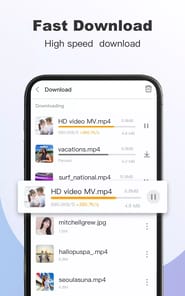 Fiery Browser APK screenshot 1