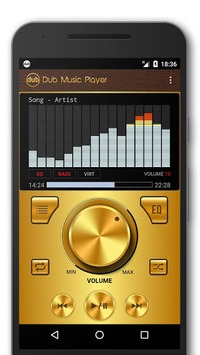 Dub Music Player - Audio Player & Music Equalizer APK screenshot 1