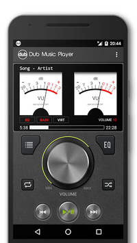 Dub Music Player - Audio Player & Music Equalizer APK screenshot 1