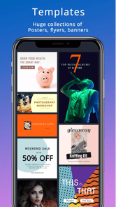 Banner Maker Flyer Ad Design APK screenshot 1