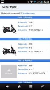 YAMAHA PartsCatalogue IDN APK screenshot 1