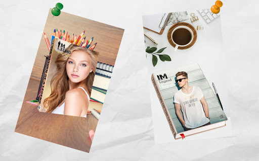 Im Legend Biography Photo Frame APK screenshot 1