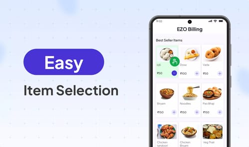 EZO Billing Machine, Marketing APK screenshot 1