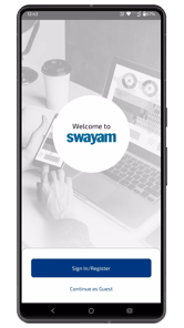 Swayam APK screenshot 1