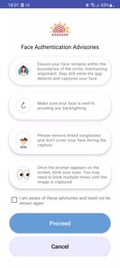 AadhaarFaceRD APK screenshot 1