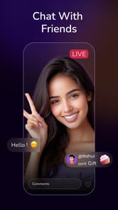 Moj Live - Live Stream & Chat APK screenshot 1