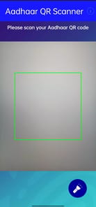 Aadhaar QR Scanner APK screenshot 1