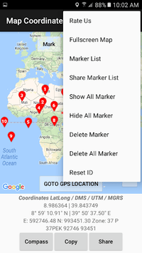 UTM Geo Map APK screenshot 1