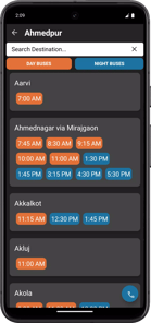 ST Bus Time Table Maharashtra APK screenshot 1
