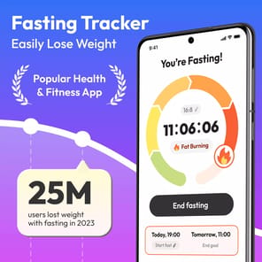 Fasting App & Calorie Counter APK screenshot 1