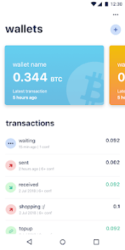 BlueWallet - Bitcoin & Lightning Wallet APK screenshot 1