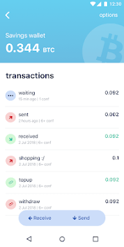 BlueWallet - Bitcoin & Lightning Wallet APK screenshot 1