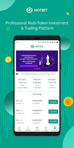 Hotbit APK screenshot 1