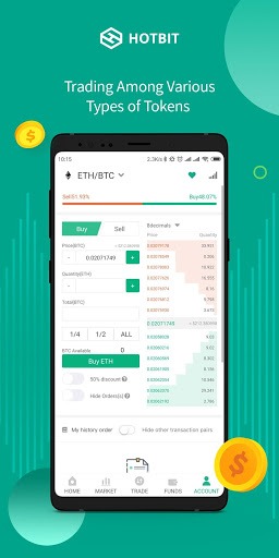 Hotbit APK screenshot 1
