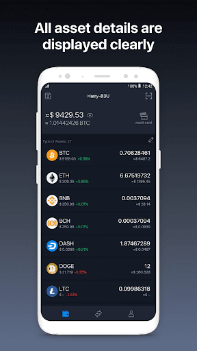SafePal - Crypto wallet BTC ETH LTC BNB Tron EOS APK screenshot 1 SafePal - Crypto wallet BTC ETH LTC BNB Tron EOS APK screenshot 1