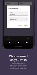 Temp Mail APK screenshot 1