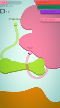 Paper.io 2 APK screenshot 1