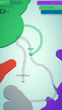 Paper.io 2 APK screenshot 1