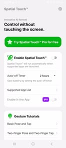Spatial Touch™ APK screenshot 1