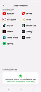 Spatial Touch™ APK screenshot 1