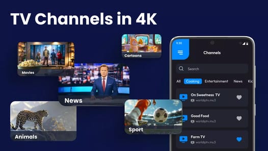 M3U IPTV Stream Player Lite APK screenshot 1
