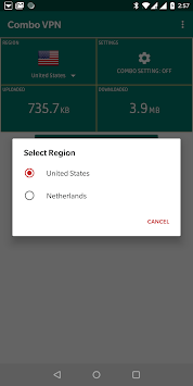 Combo VPN APK screenshot 1
