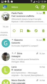 Libero Mail APK screenshot 1