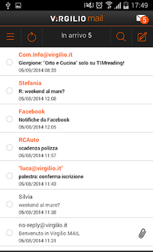 Virgilio Mail APK screenshot 1
