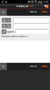 Virgilio Mail APK screenshot 1
