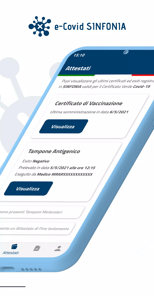 e-Covid SINFONIA APK screenshot 1