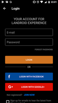 Worx Landroid APK screenshot 1