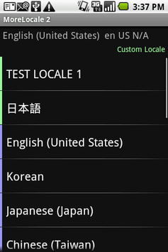 MoreLocale 2 APK screenshot 1