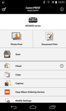 Canon PRINT Inkjet/SELPHY APK screenshot 1