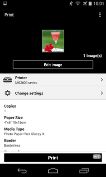 Canon PRINT Inkjet/SELPHY APK screenshot 1