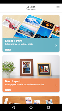 SELPHY Photo Layout APK screenshot 1