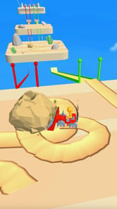 Bulldozer Race APK screenshot 1
