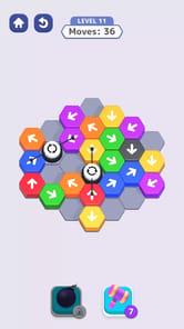 Hexa Away APK screenshot 1