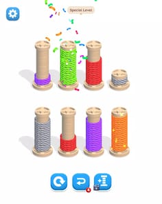 Rope Color Match 3D APK screenshot 1