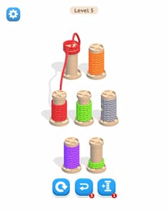 Rope Color Match 3D APK screenshot 1