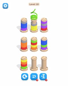 Rope Color Match 3D APK screenshot 1