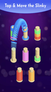 Slinky Sort Puzzle APK screenshot 1