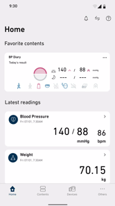 OMRON connect APK screenshot 1