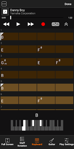 Chord Tracker APK screenshot 1
